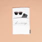 Small White Pocketed Towel
